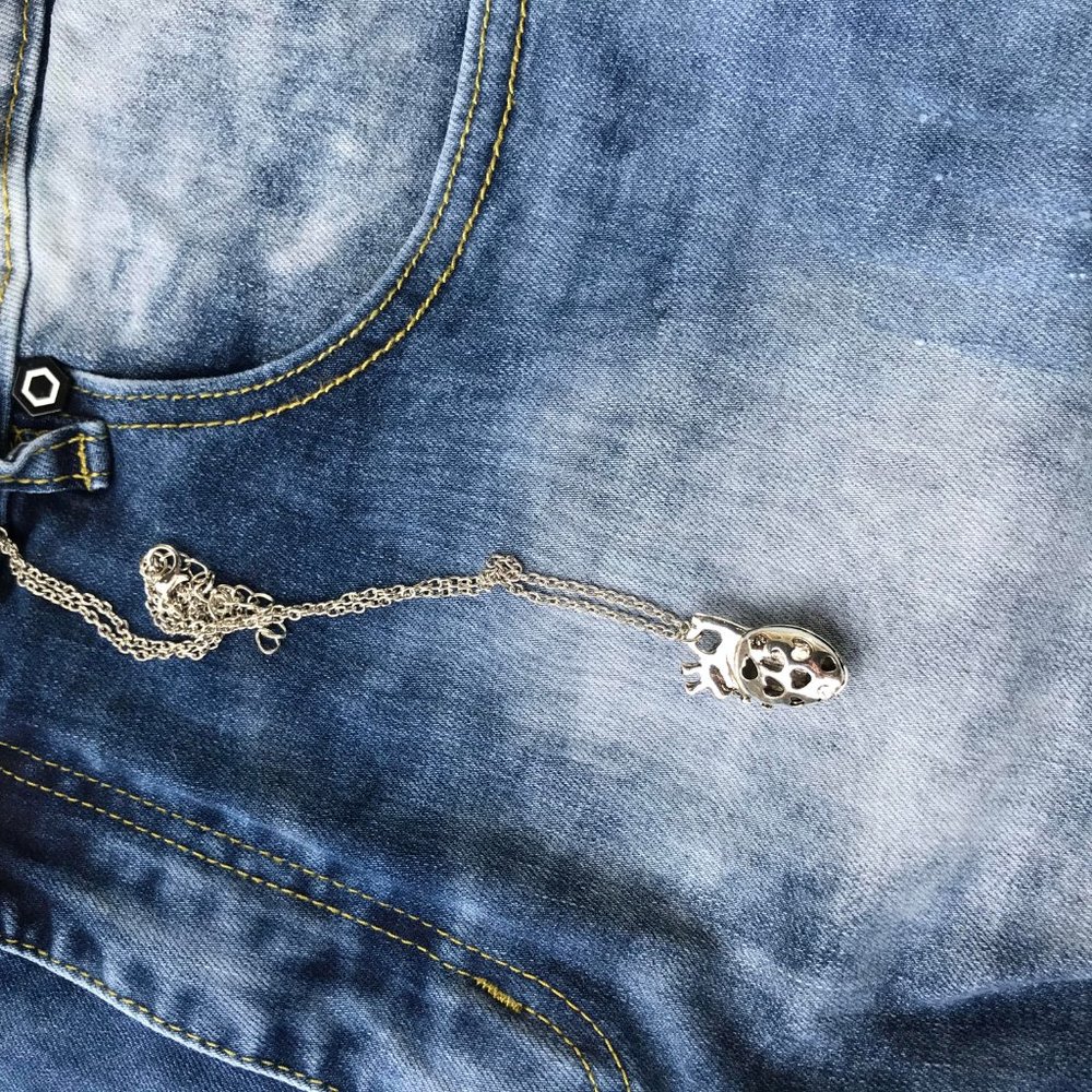 Blue Ripped Designer Denim Jeans - Picture 2 of 7